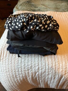 Maternity slacks and capris